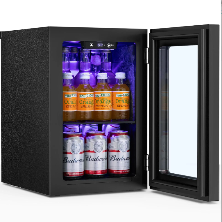 4L Mini Fridge with Gaming Light – Portable Cooler for Bedroom, Car, Office & Dorm