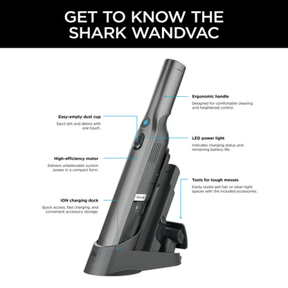 Lightweight Cordless Hand Vacuum