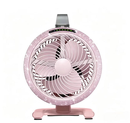 Portable Fan with Misting, Corded & Cordless, Indoor & Outdoor Use