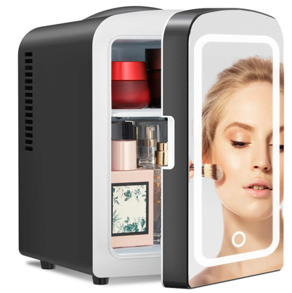 4L Mini Fridge with Gaming Light – Portable Cooler for Bedroom, Car, Office & Dorm