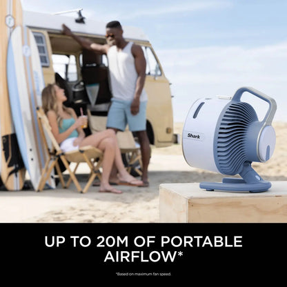 Portable Fan with Misting, Corded & Cordless, Indoor & Outdoor Use